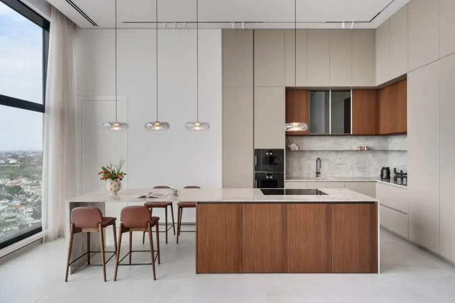 עיצוב דודו כהן צלם עודד סמדר, טקסטיל ELLA DECOR מטבח